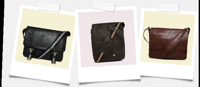 Bolsas de couro Luigi, Apolo e Renné são alguns dos modelos de bolsa de couro masculino que você encontra na Relicário.
